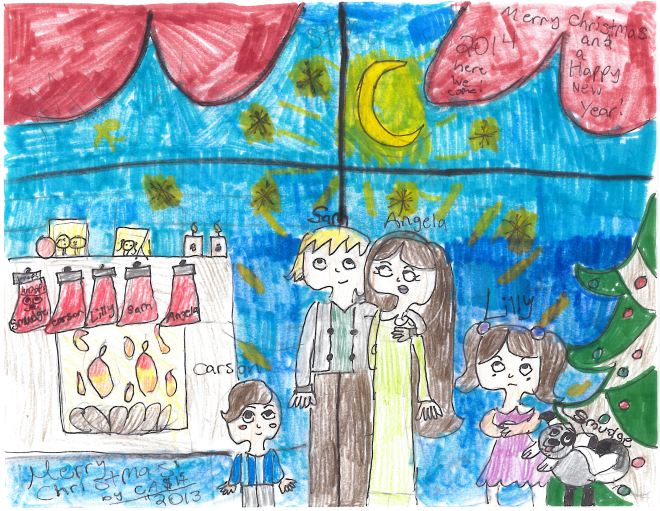 Sam Angela Holiday Greetings